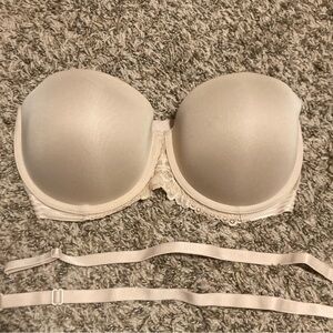 Maidenform Strapless Multiway Push-Up Bra, Convertible Padded Underwire, 40C
